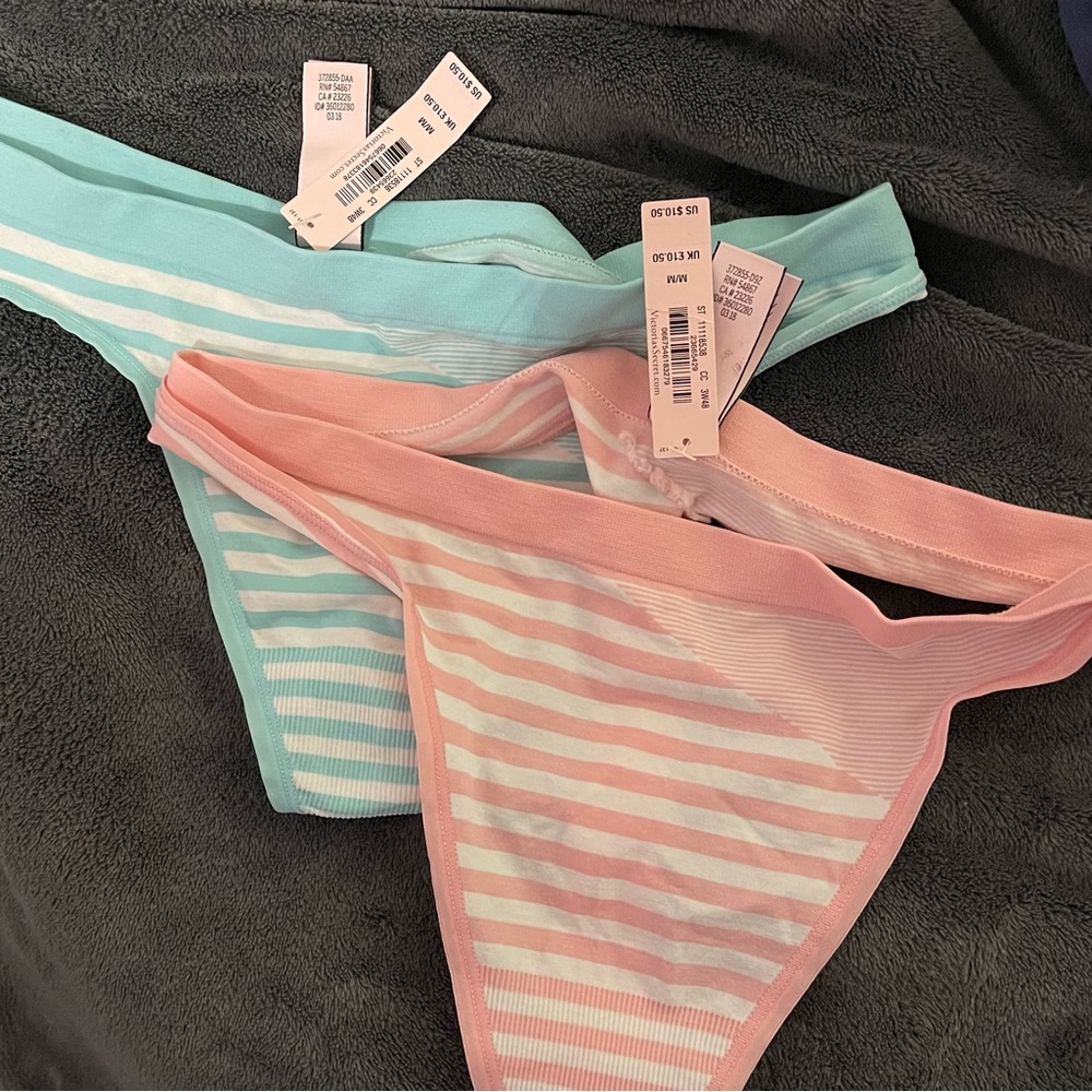 Victoria secrets thongs NEVER WORN